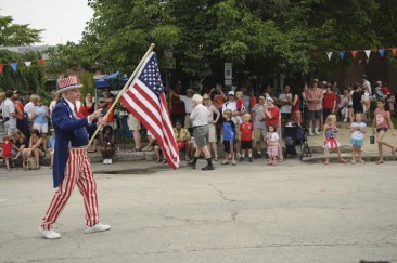 Fourth of July parade, 2011 in Swarthmore, PA.